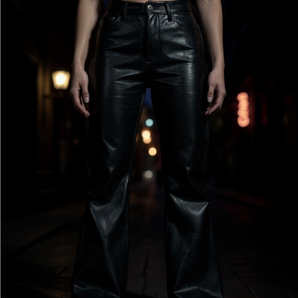 NYDJ Midnight Black Straight Leg Pants